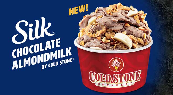 New! Silk Chocolate Almondmilk by Cold Stone